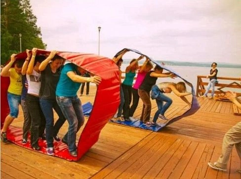 «Движущийся квадрат» или «гусеница» MINI для праздников