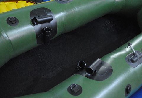 Двойной держатель спиннинга с трубками. Удочкодержатель