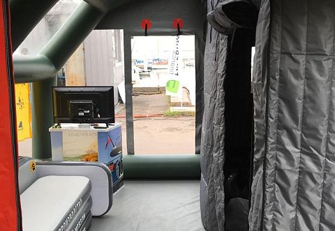 Надувная рекламная палатка