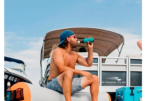 Надувная платформа для отдыха и купания 