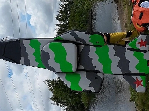 “САПОЛЕТ-ИСТРЕБИТЕЛЬ” - надувной SUP (доска для гребли стоя) для отдыха, рыбалки, туризма