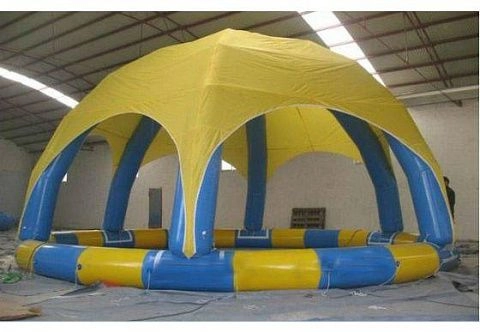 Надувной крытый бассейн для аквазорбов