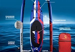 Фотография Надувная доска для серфинга "TimeTrial SUP Прогулочный 10,6'" (сапборд) из AIRDECK (DWF) ТаймТриал