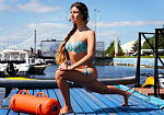 Спортивная надувная водоналивная «АкваШтанга» из ПВХ