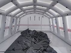 Фотография Надувная пневмокаркасная палатка «ПКП ТТ-29» из ПВХ ТаймТриал