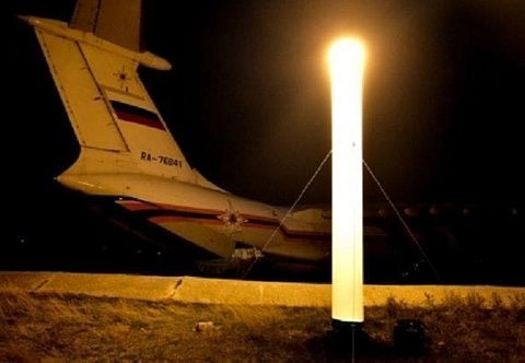 Световая вышка «Надувной фонарь для МЧС» с генератором