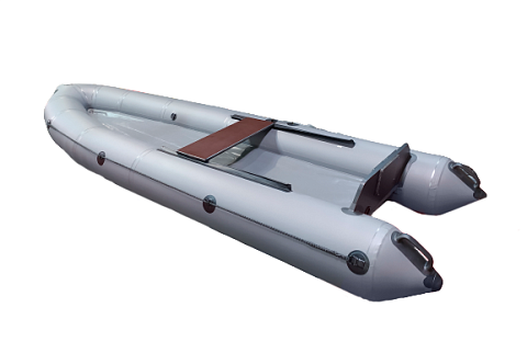 &quot;КАТАБАЙД EZ-1&quot; - надувной облегченный мотокаяк, байдарка ПВХ с транцем под мотор