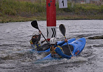 Фотография Подвесной надувной буй  «Цилиндр» для трассы для проведения соревнований (гребного слалома) из ПВХ ТаймТриал