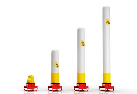 Аварийная осветительная установка (световой столб МЧС) без генератора