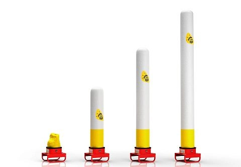 Аварийная осветительная установка (световой столб МЧС) без генератора