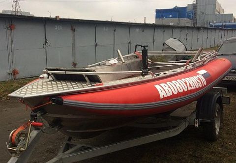 Надувной фальшборт (були) из ПВХ для алюминиевого катера, пластиковой лодки