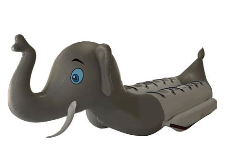 &quot;СЛОН-ДАБЛ&quot; - надувные зимние, водные сани дубль-банан для катания за снегоходом, квадроциклом, катером