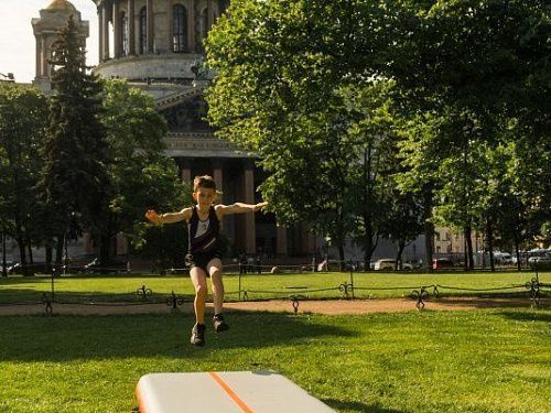 Спортивные изделия из ТПУ аирдека в центре Санкт-Петербурга
