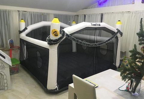 Надувной детский манеж 