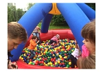 Фотография Бассейн с шариками "Летающая тарелка" для детей, взрослых из ПВХ (PVC) ТаймТриал