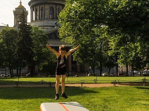 Спортивные изделия из ТПУ аирдека в центре Санкт-Петербурга