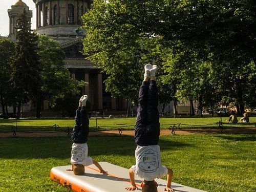 Спортивные изделия из ТПУ аирдека в центре Санкт-Петербурга
