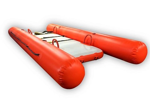 Надувные спасательные носилки для МЧС из AirDeck Drop Stitch для спасения на воде, льду