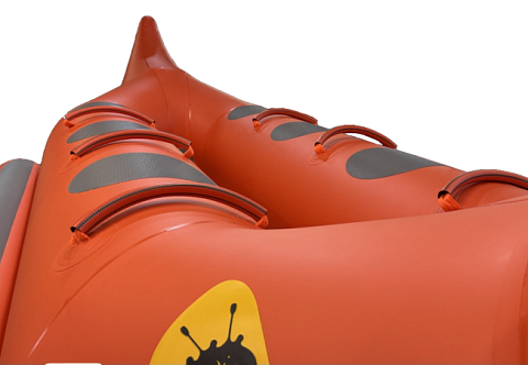 &quot;ПЛУТО-ДАБЛ&quot; - надувные зимние, водные сани дубль-банан для катания за снегоходом, квадроциклом, катером