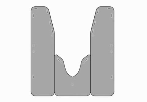 Надувной причал (платформа, пирс, пристань) AirDeck для гидроплана, самолета