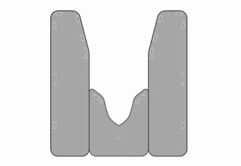 Надувной причал (платформа, пирс, пристань) из AirDeck (воздушная палуба) для гидроплана, самолета