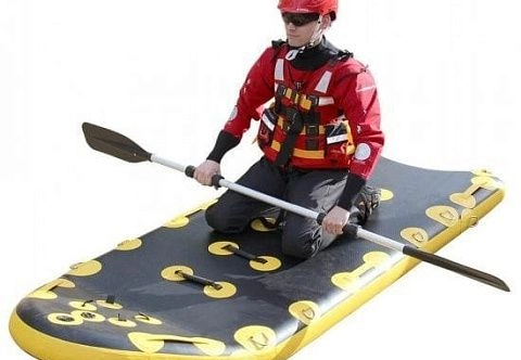 Надувная доска (сани) для спасательных мероприятий МЧС