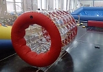 Фотография Надувной водный аттракцион «Гидророллер» Water Roller (Водный Роллер) из ТПУ 0,7 мм ТаймТриал