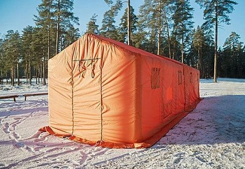 Надувная облегченная палатка «ЛАЙТ» из ТПУ