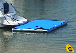 Надувная плавающая платформа «ТОП ГАН» для активного отдыха на воде из AIRDECK (DWF) ТаймТриал