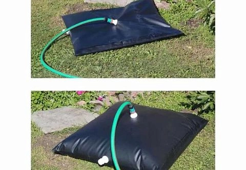 Мягкий бак (складная емкость) для летнего душа 125 литров