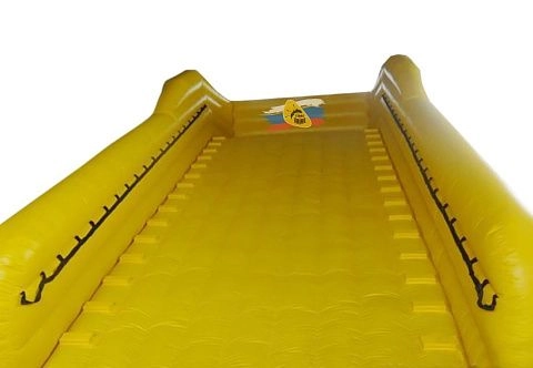 Надувная горка для зорбов и водных аттракционов