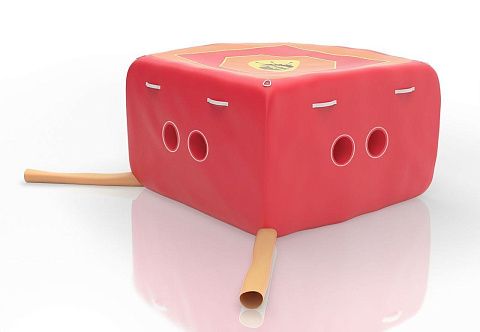 Пневматическое прыжковое спасательное устройство «Куб Жизни» ППСУ 20 для МЧС Пневматическое прыжковое спасательное устройство «Куб Жизни» ППСУ 20 для МЧС