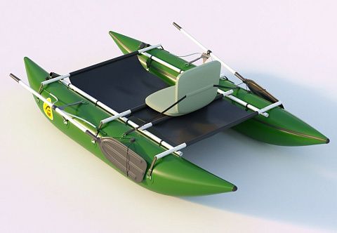 &quot;АТОЛЛ&quot; - надувной рыболовный катамаран ПВХ для рыбалки