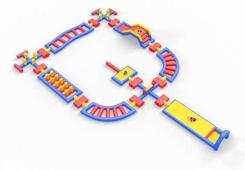 Надувной развлекательный комплекс аквапарк «Малютка»