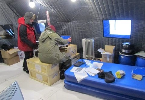 Пневмокаркасная палатка – жилой модуль