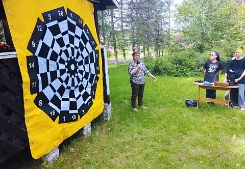 Навесной дартс мягкий 