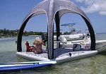 Фотография Надувная плавающая беседка для развлечений и отдыха на воде из AIRDECK (DWF) ТаймТриал
