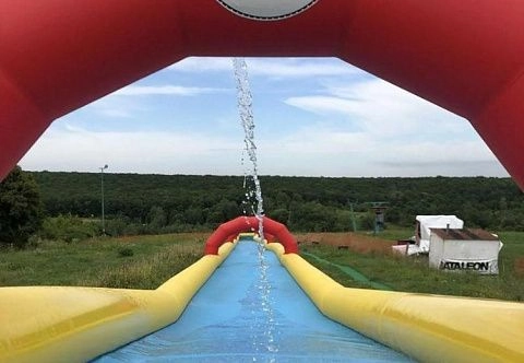 Надувная водная Турбо Горка «Экстрим»