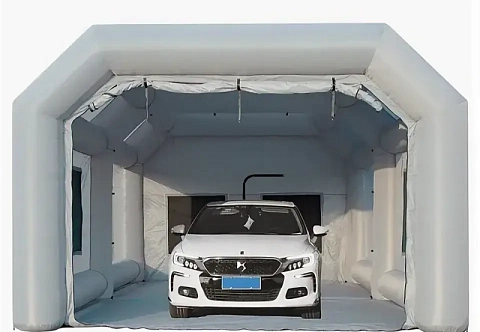 Надувной мобильный быстровозводимый гараж для автомобиля, мотоцикла, техники