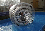 Фотография Надувной водный аттракцион «Гидророллер» Water Roller (Водный Роллер) из ТПУ 0,7 мм ТаймТриал