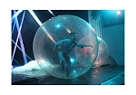 Фотография Прозрачный шар для танцев из прочной ТПУ пленки 0.7 мм из ТПУ (TPU) 0,7 мм ТаймТриал