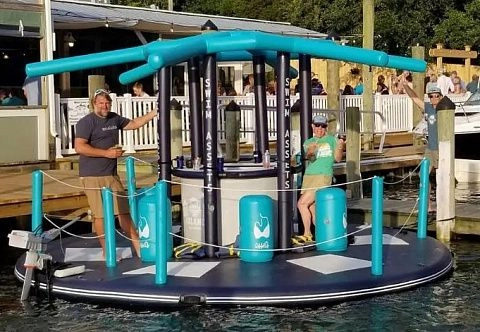 Надувная беседка 