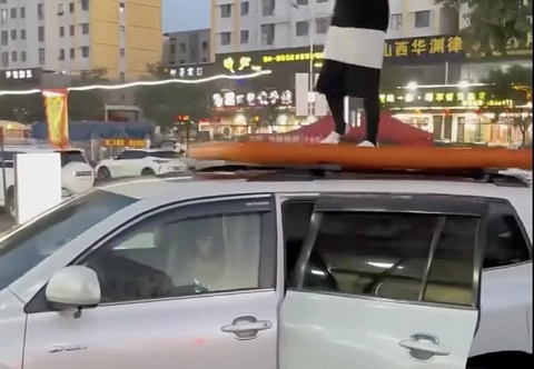 «МОДУЛЬ» — надувная универсальная мобильная палатка для автомобиля