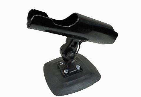 Держатель для спиннинга, удилища, удочки на надувную байдарку, рафт или лодку из ПВХ