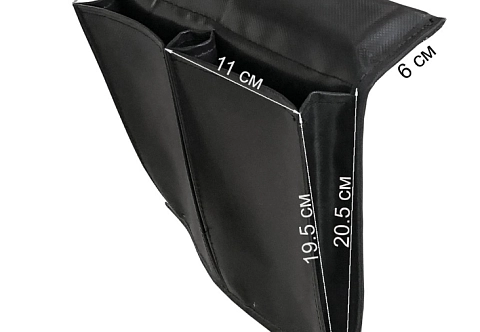 Кармашек с двумя карманами на ликтрос баллона надувной лодки