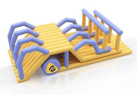 Надувной развлекательный комплекс «Полоса препятствий»