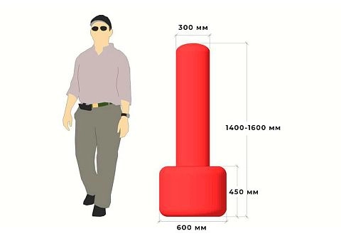 Надувной буй для Свупа (ворота) (парашутный спорт)