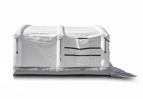 Надувная камера (палатка) ПВХ для покраски и ремонта автомобиля 5,2х4,9 м