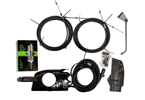 Подвесной лодочный мотор большой мощности TOYAMA F115FEX-T-EFI (4 такта, 115л.с., 185 кг)