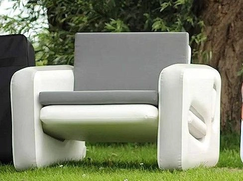 Надувное бескаркасное кресло или диван из AirDeck